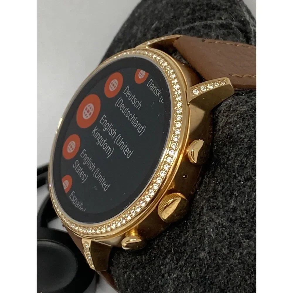 Fossil Gen 4 Authentic Digital Dial Smart Watch Custom Band FTW6011 LT413